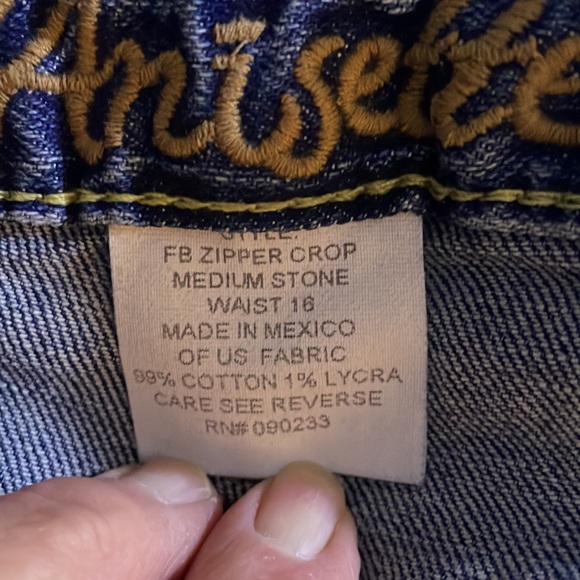 Anisette ankle length jeans. Size 16. NWTs - Picture 3 of 6